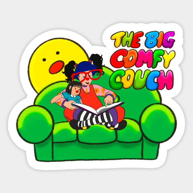 The Big Comfy Couch, Molly 90s tv show vintage retro nostalgic 90s Tv